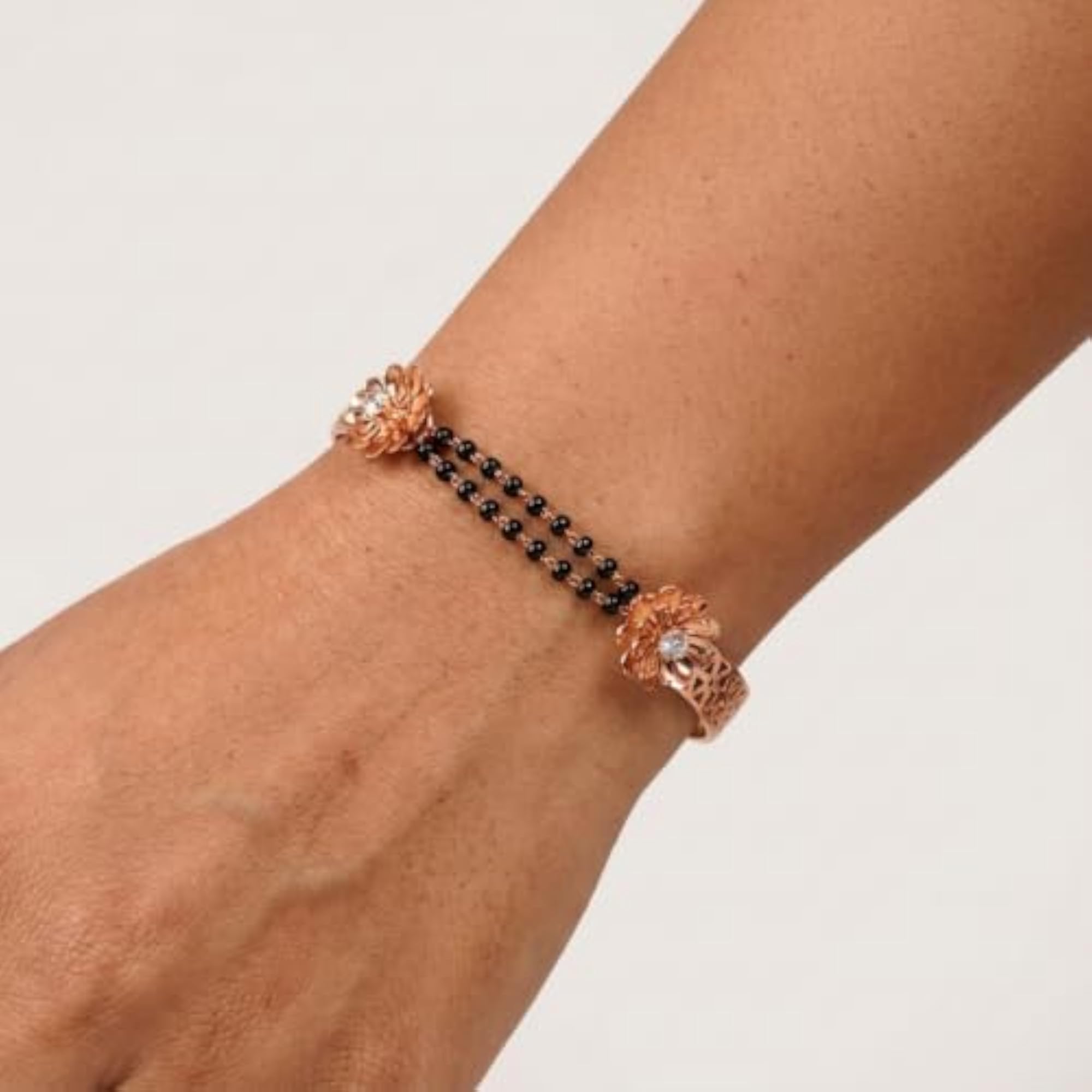 Women's 925 Sterling Silver Adjustable Leaf Design Bracelet